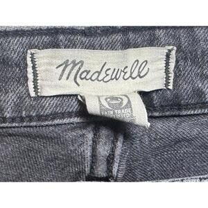 Madewell Curvy Perfect Vintage Jean Size 28 Gray High Rise Denim